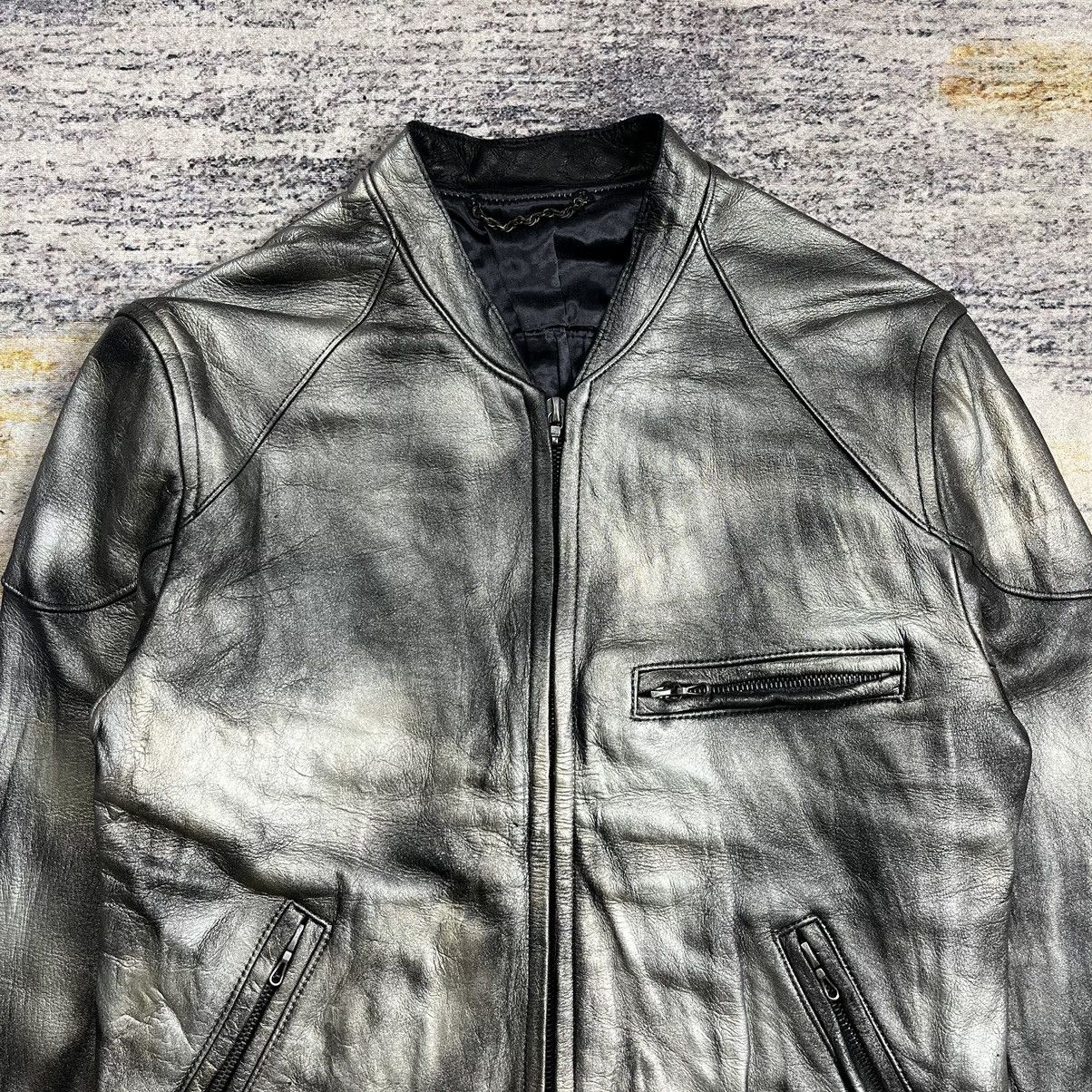 The Viridi-anne The Viridi Anne silver single rider leather jacket Size US S / EU 44-46 / 1 - 3 Thumbnail