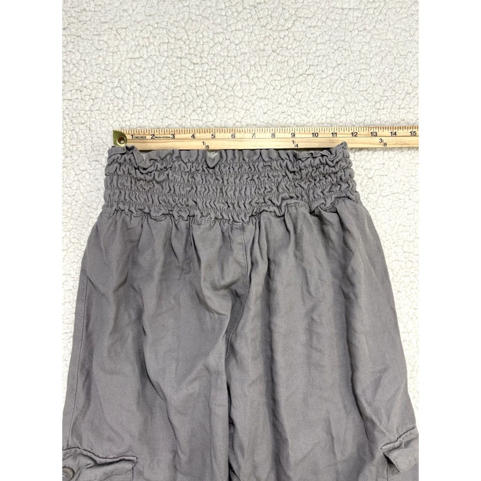 Vintage Happily Grey Cargo Pants Sweatpants? No, remove questions. Size 36" / US 14 / IT 50 - 6 Thumbnail