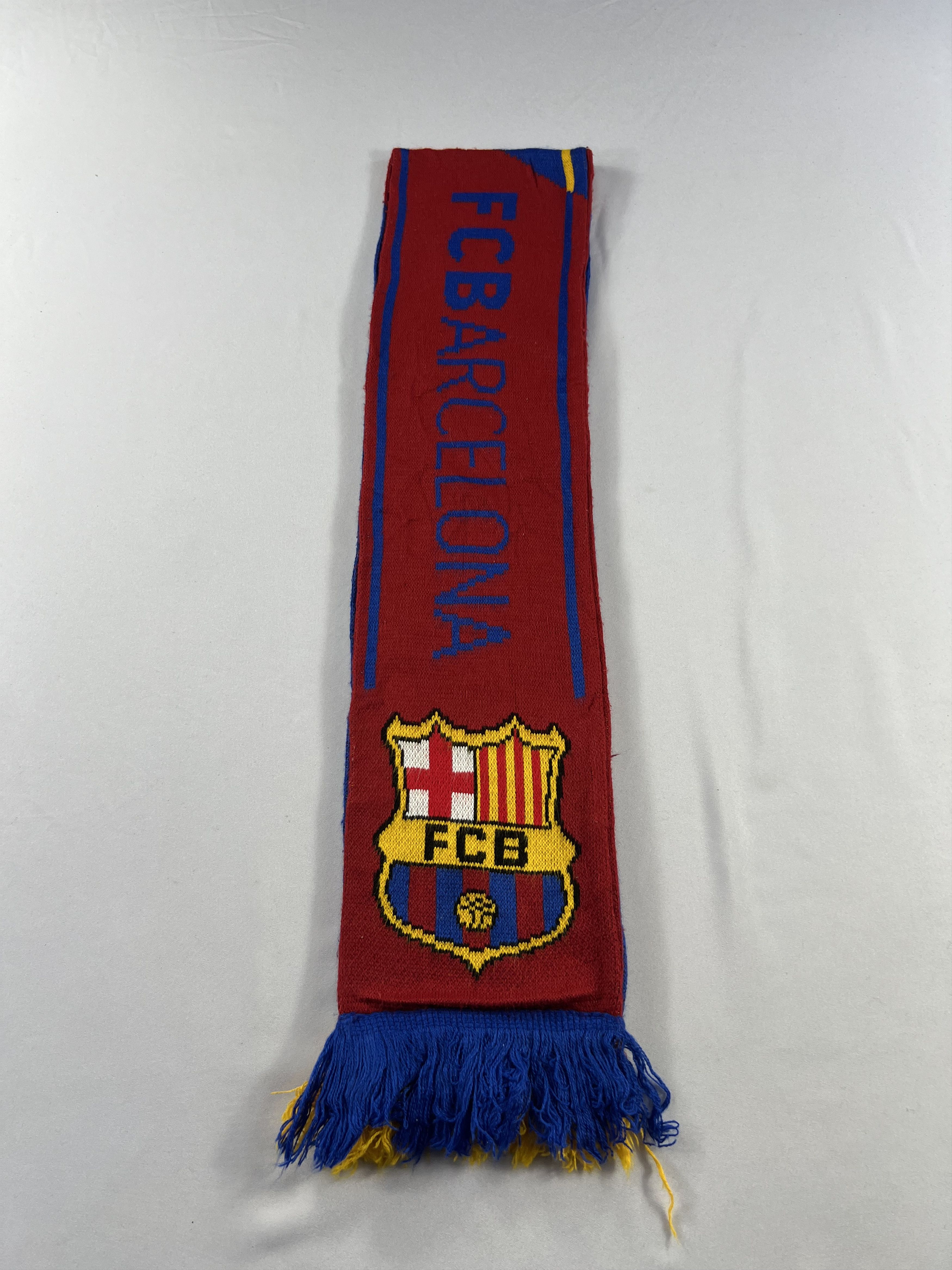 Vintage Barcelona Scarf / Muffler / Neckwear P1041 Size ONE SIZE - 4 Thumbnail