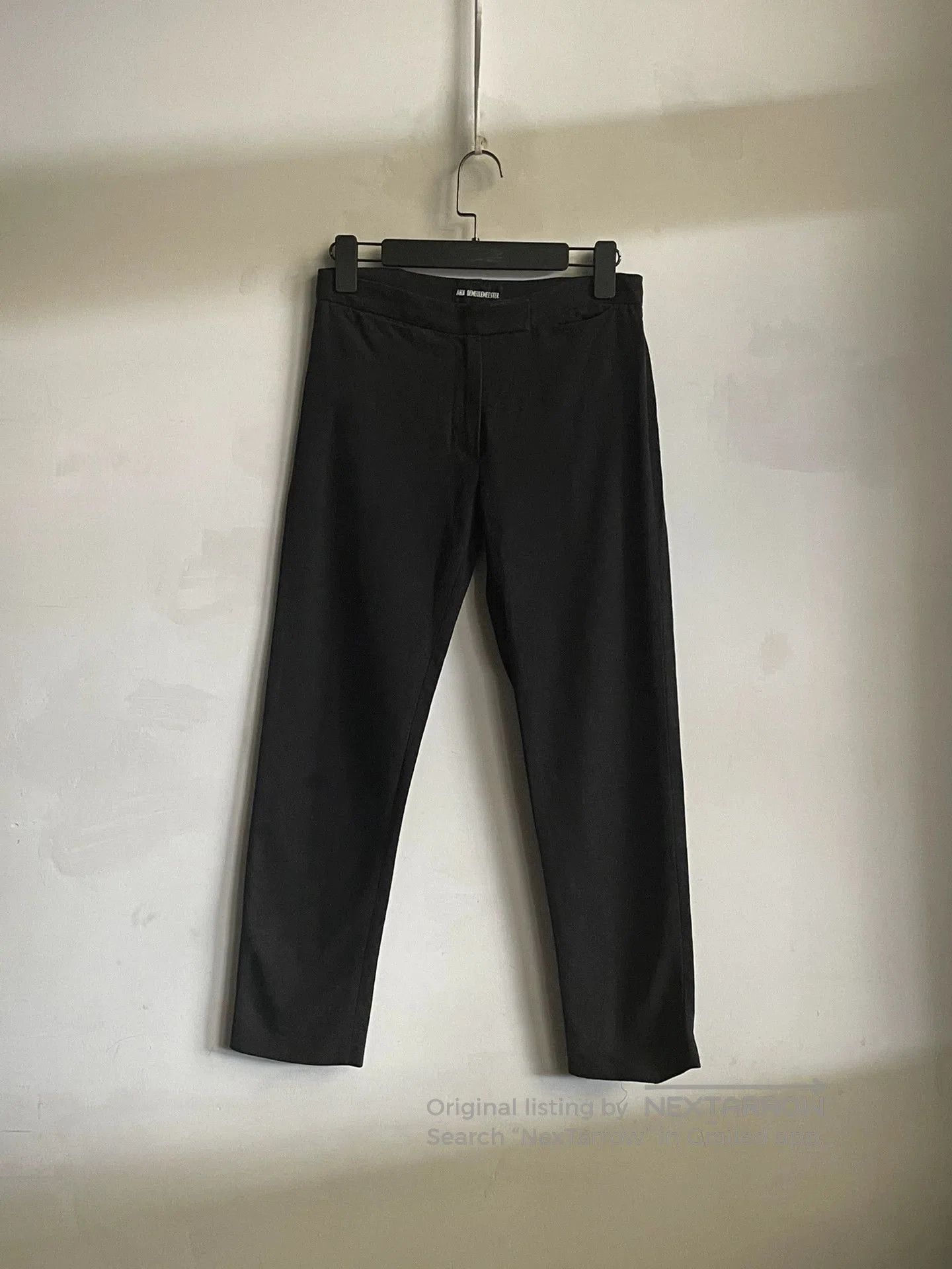Ann Demeulemeester Ann Demeulemeester Black Riding Pants. Size US 34 / EU 50 - 1 Thumbnail