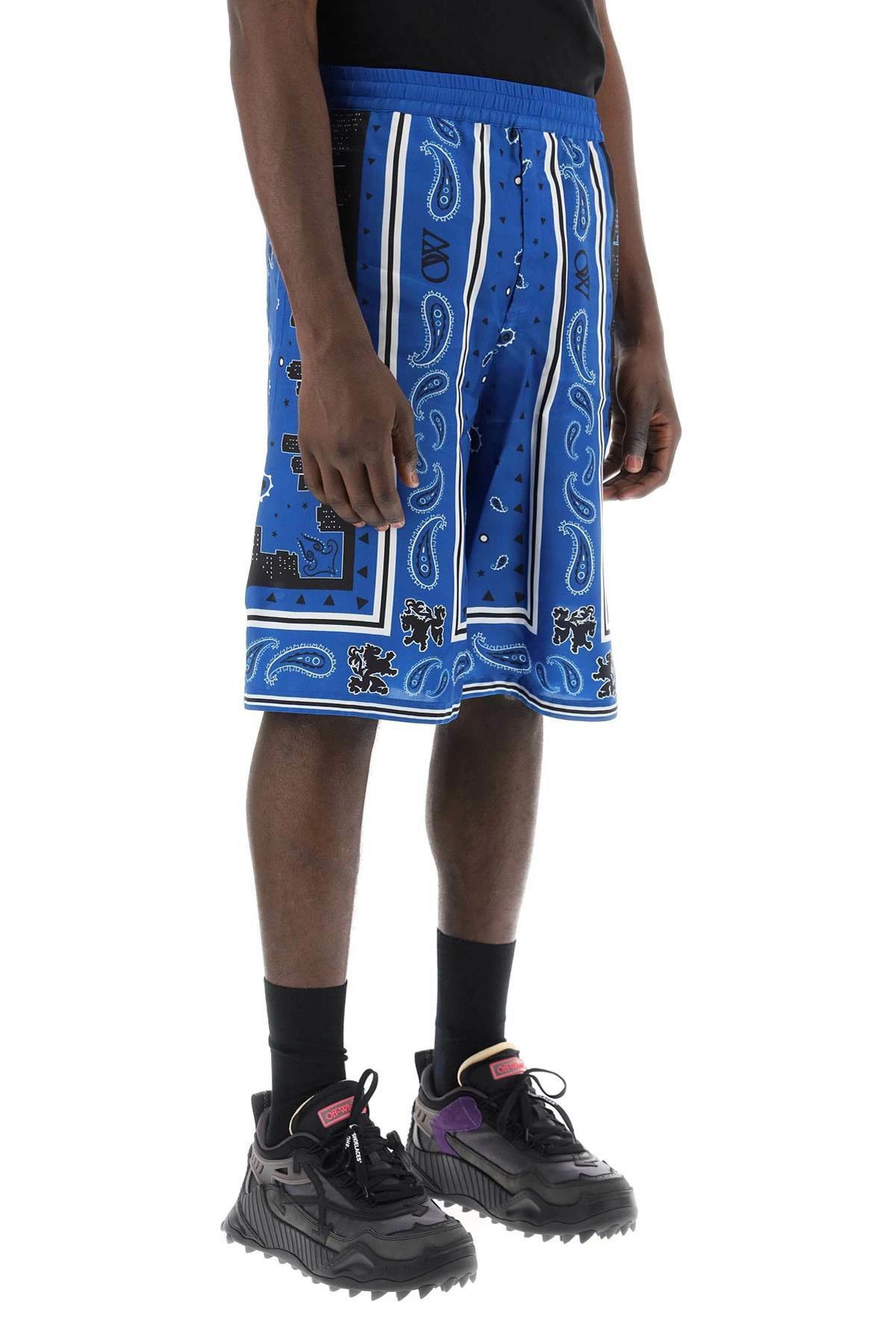 Off-White o1y0225 Short in Multicolor Size US 34 / EU 50 - 2 Thumbnail
