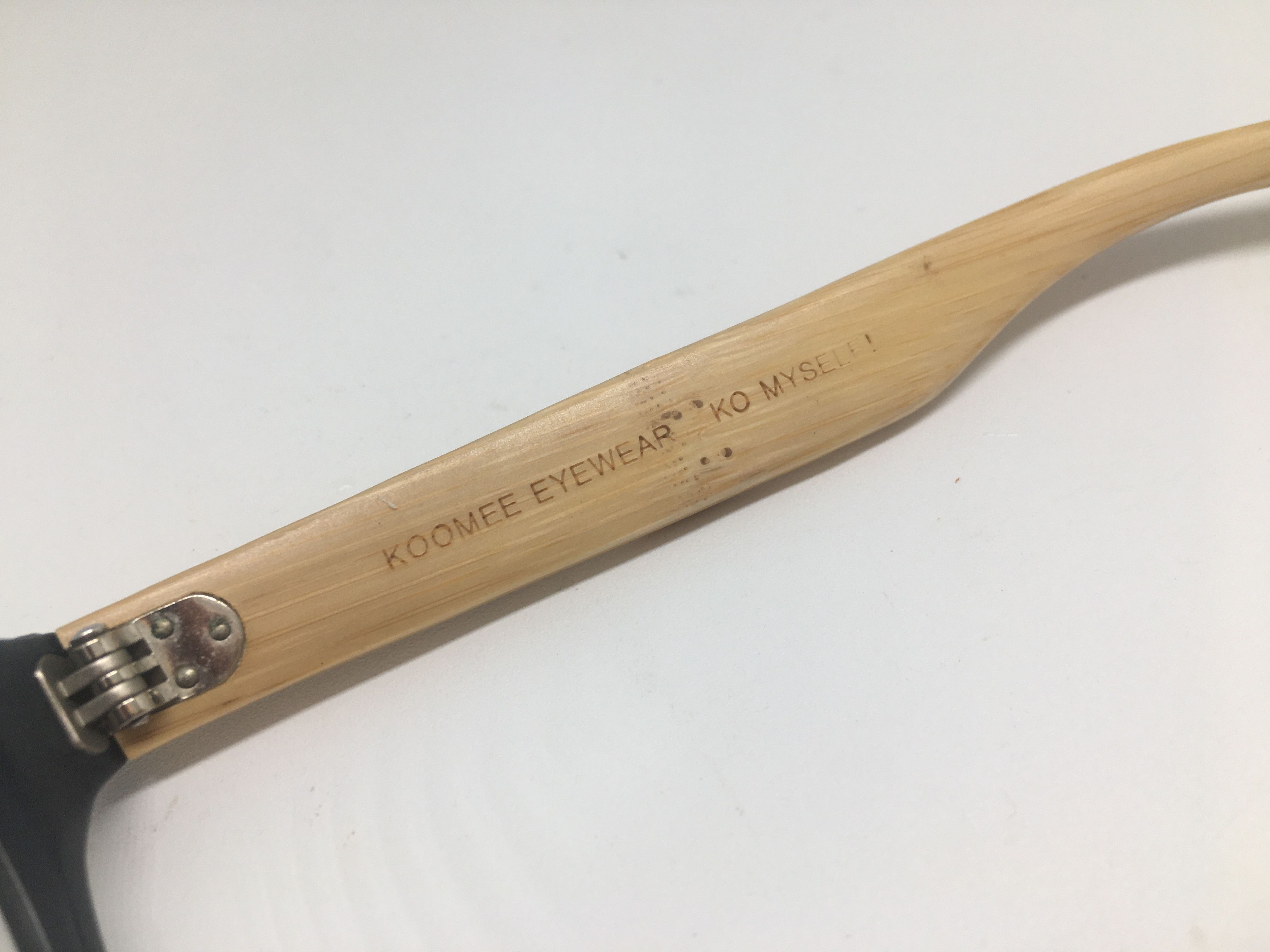 Other KOOMEE Ivy League Round Eyeglasses Frame Bamboo Arms Size ONE SIZE - 4 Thumbnail