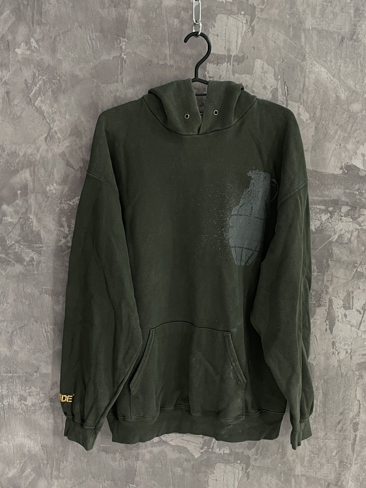 Grenade × Japanese Brand × Vintage Vintage 90s Grenade Grunge Style Hoodie Size US XL / EU 56 / 4 - 1 Thumbnail