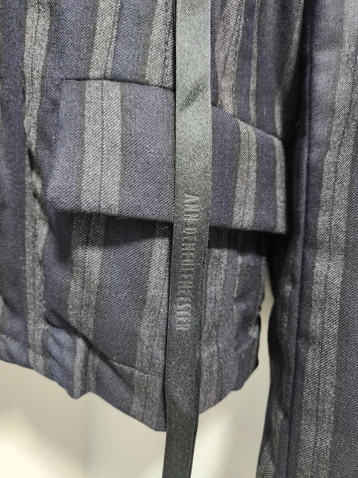 Ann Demeulemeester ANN demeulemeester reversible padded stripped jacket Size US M / EU 48-50 / 2 - 6 Thumbnail