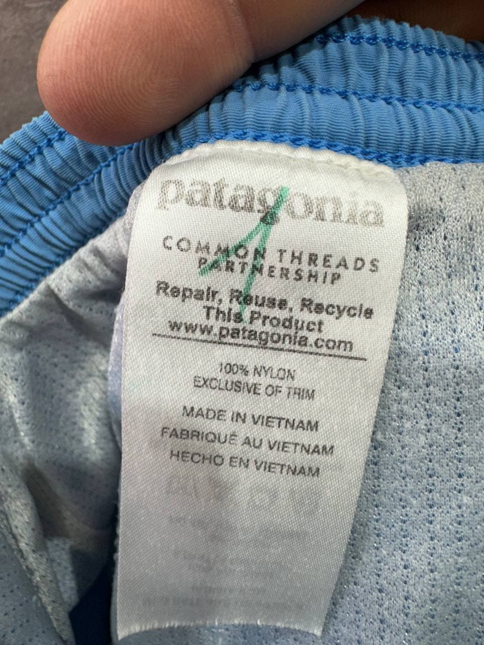 Patagonia Patagonia Mens Shorts Swim Trunks Trail Size US 34 / EU 50 - 12 Thumbnail