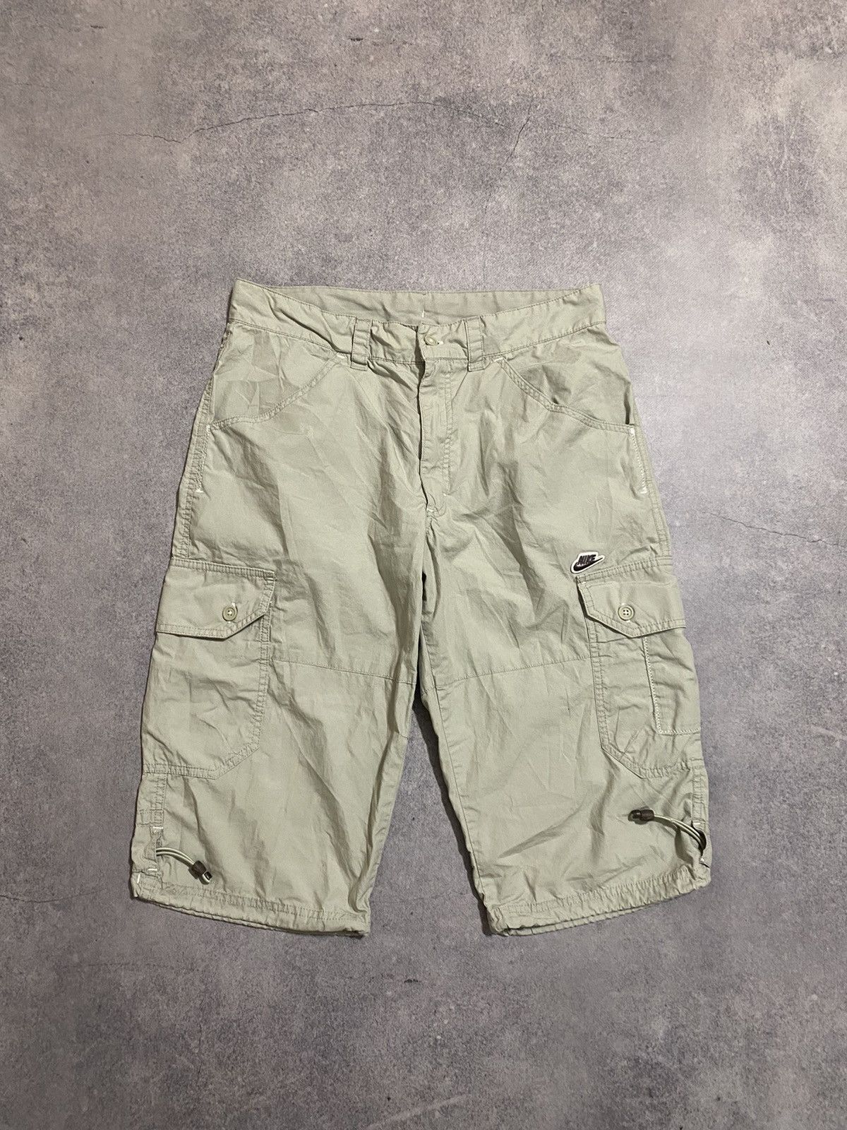 Nike × Vintage Vintage Nike Cargo Shorts Lightweight Size US 30 / EU 46 - 1 Thumbnail