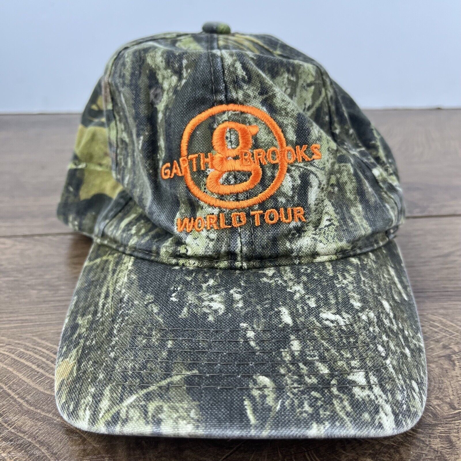 Other Garth Brooks Hat World Tour Hat Green Camo Cap Adjustable Ca Size ONE SIZE - 3 Thumbnail