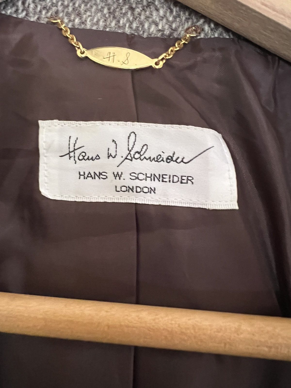 Japanese Brand HANS W. SCHNEIDER COAT Size US S / EU 44-46 / 1 - 4 Thumbnail