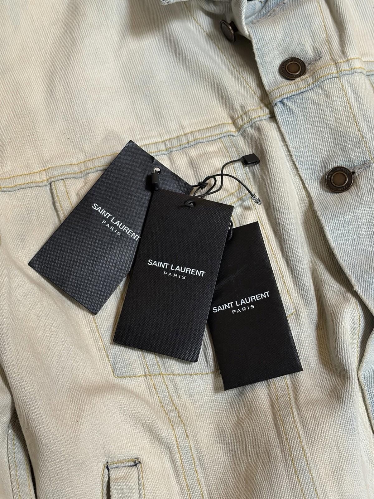 Saint Laurent Paris Saint Laurent Denim Jacket Size US M / EU 48-50 / 2 - 6 Thumbnail