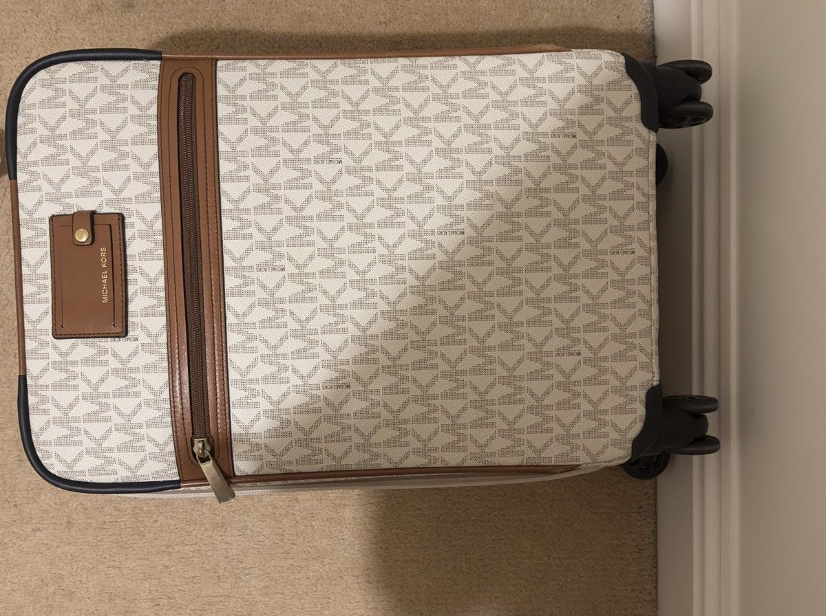 Michael Kors Michael Kors Logo Hardcase Suitcase Size ONE SIZE - 6 Thumbnail