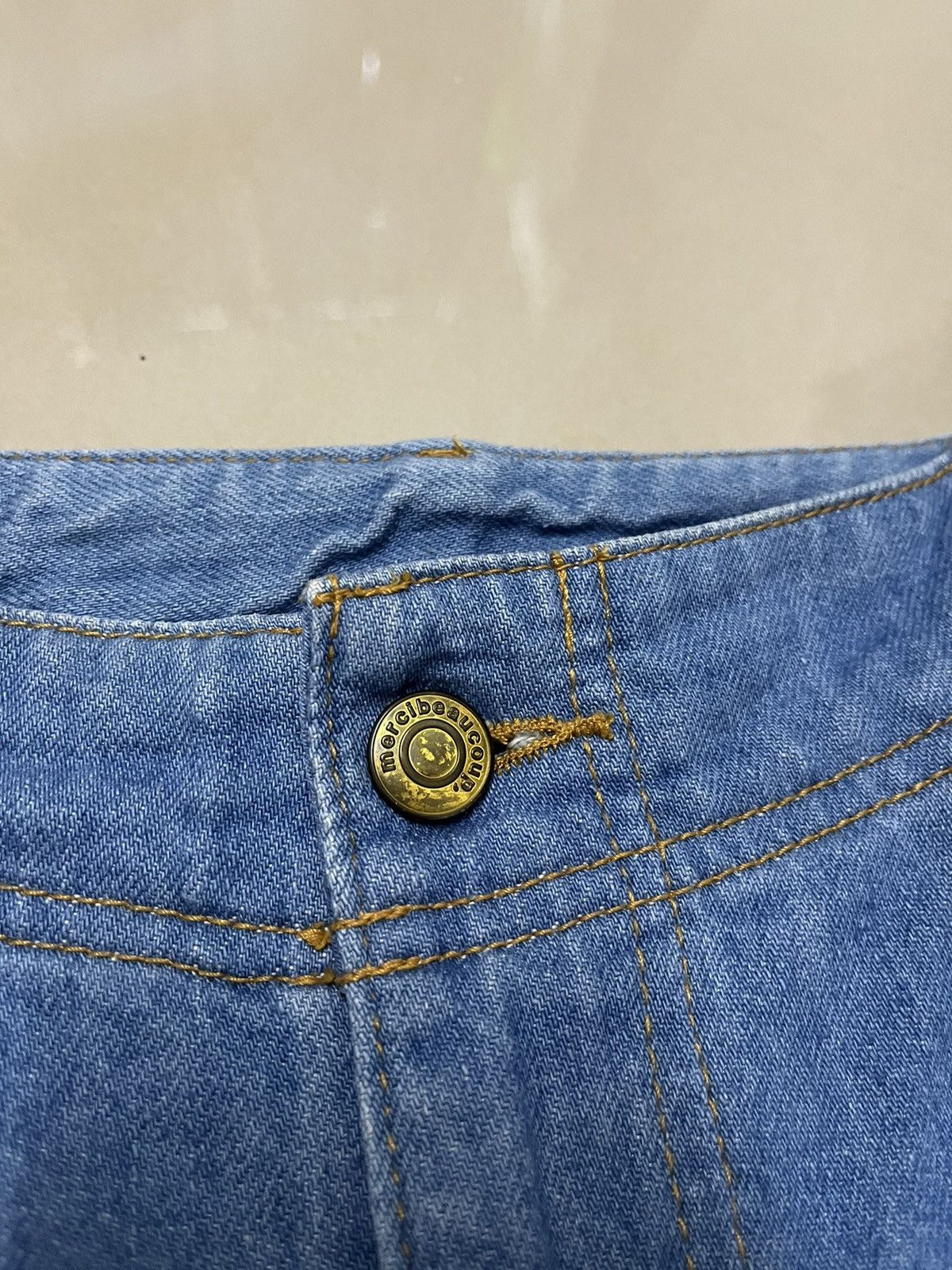 mercibeaucoup Vintage mercibeaucoup issey miyake designer dropcrotch jeans Size US 28 / EU 44 - 5 Thumbnail