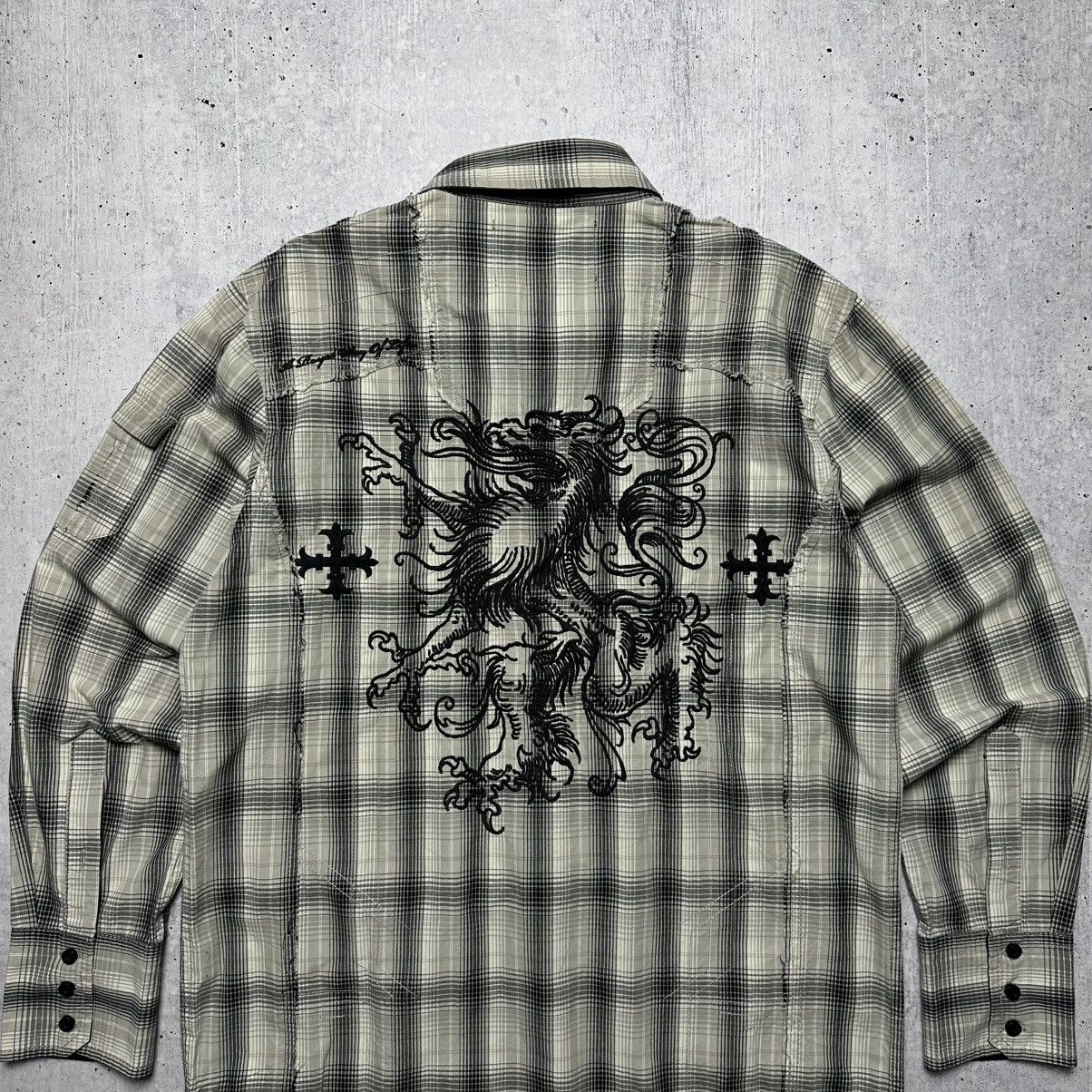 Japanese Brand Rebel Spirit Avant-Garde Shirt Long Sleeve Size US M / EU 48-50 / 2 - 2 Thumbnail