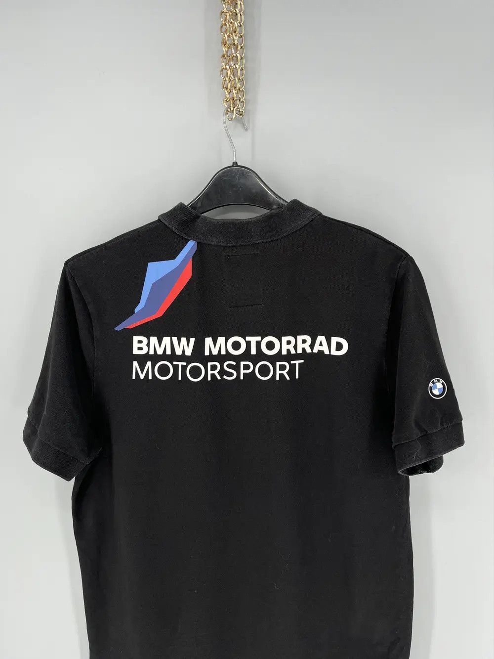 BMW BMW M Mortorsports Spellout Polo Shirt Racing Style Size US L / EU 52-54 / 3 - 14 Thumbnail