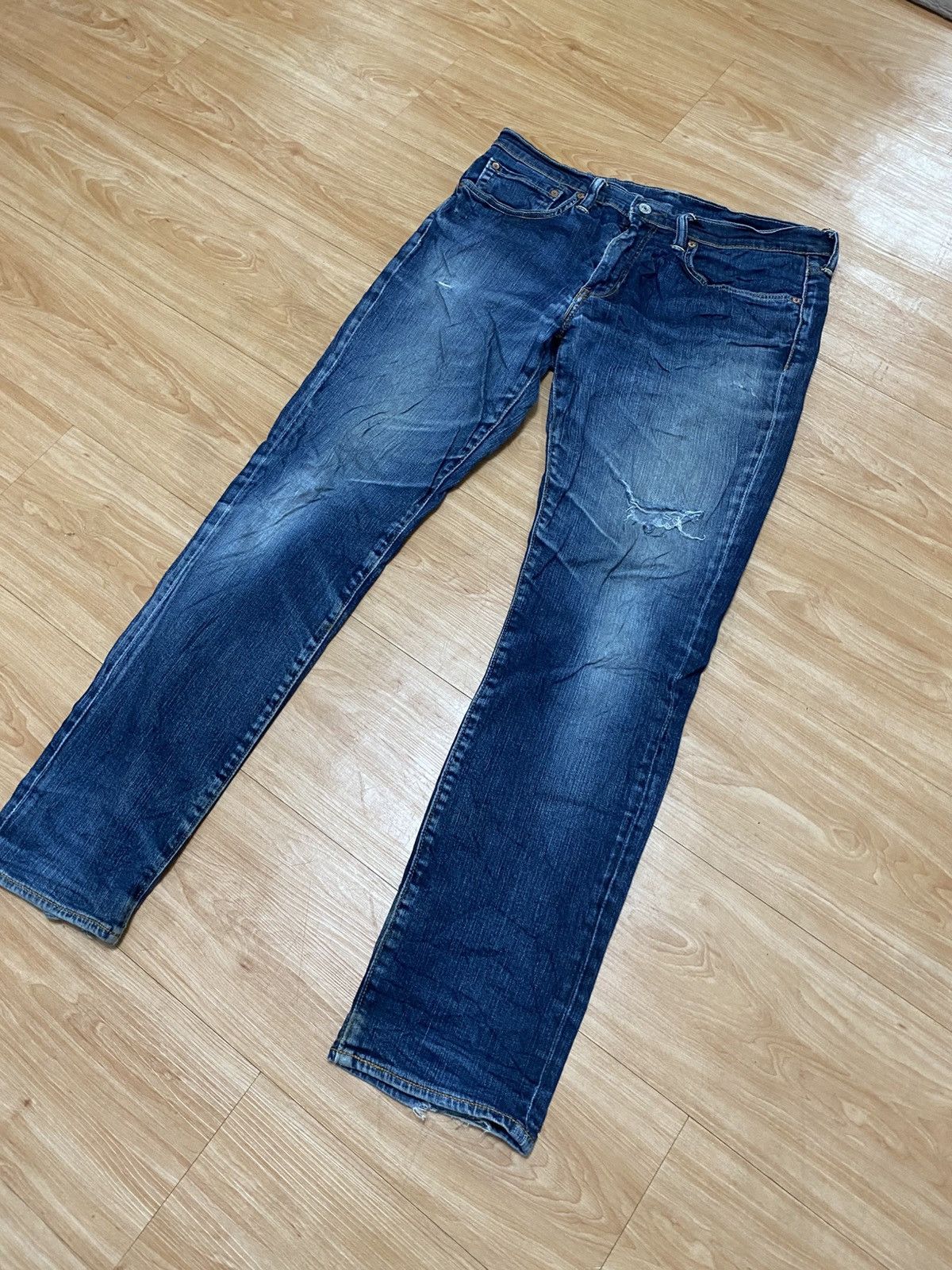 Levi's × Vintage Vintage Levis 511 denim distressed Size US 35 - 3 Thumbnail