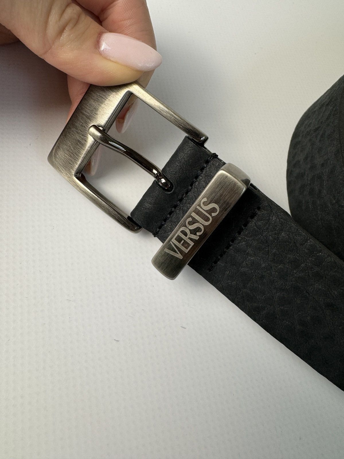 Versus Versace Versus Versace Leather Belt Men Size ONE SIZE - 2 Thumbnail