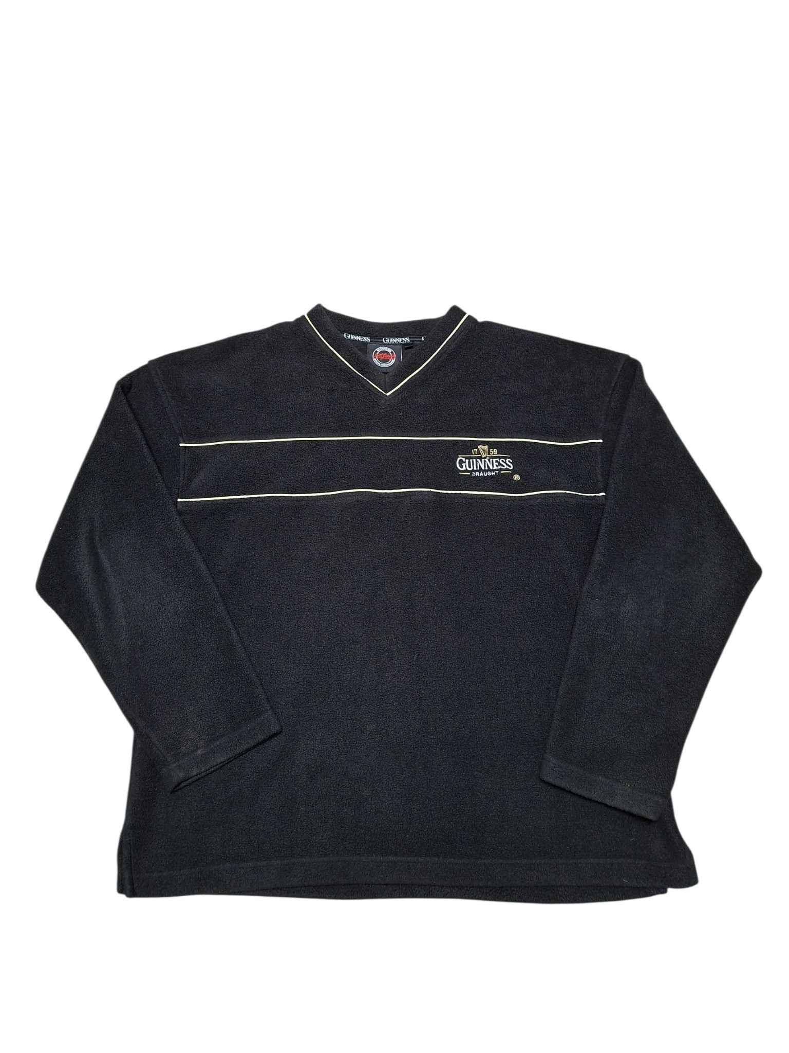 Other GUINNESS VINTAGE OFFICIAL MERCH V-NECK FLEECE SWEATSHIRT Size US M / EU 48-50 / 2 - 1 Thumbnail