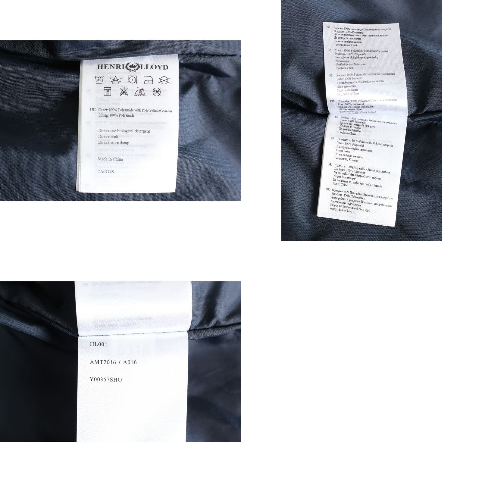Henri Lloyd HENRI LLOYD Hooded Waterproof Sailing Jacket Women XS Blue MJ5742 Size XS / US 0-2 / IT 36-38 - 8 Thumbnail