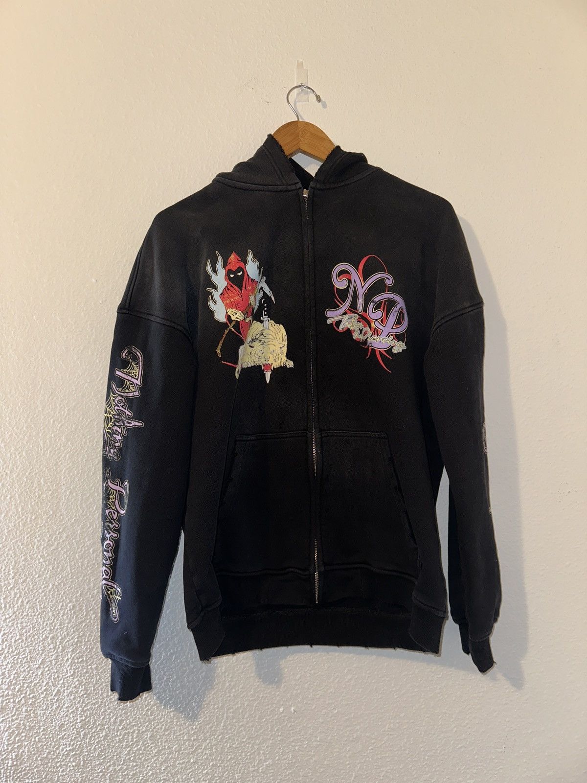 Other Nothing Personal Zip-Up Hoodie M Size US M / EU 48-50 / 2 - 1 Thumbnail