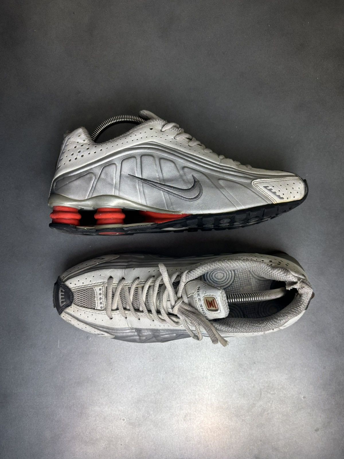Nike × Vintage OG 2001 Nike Shox R4 Original Release Vintage Nike Kendrick Size US 9 / EU 42 - 1 Thumbnail