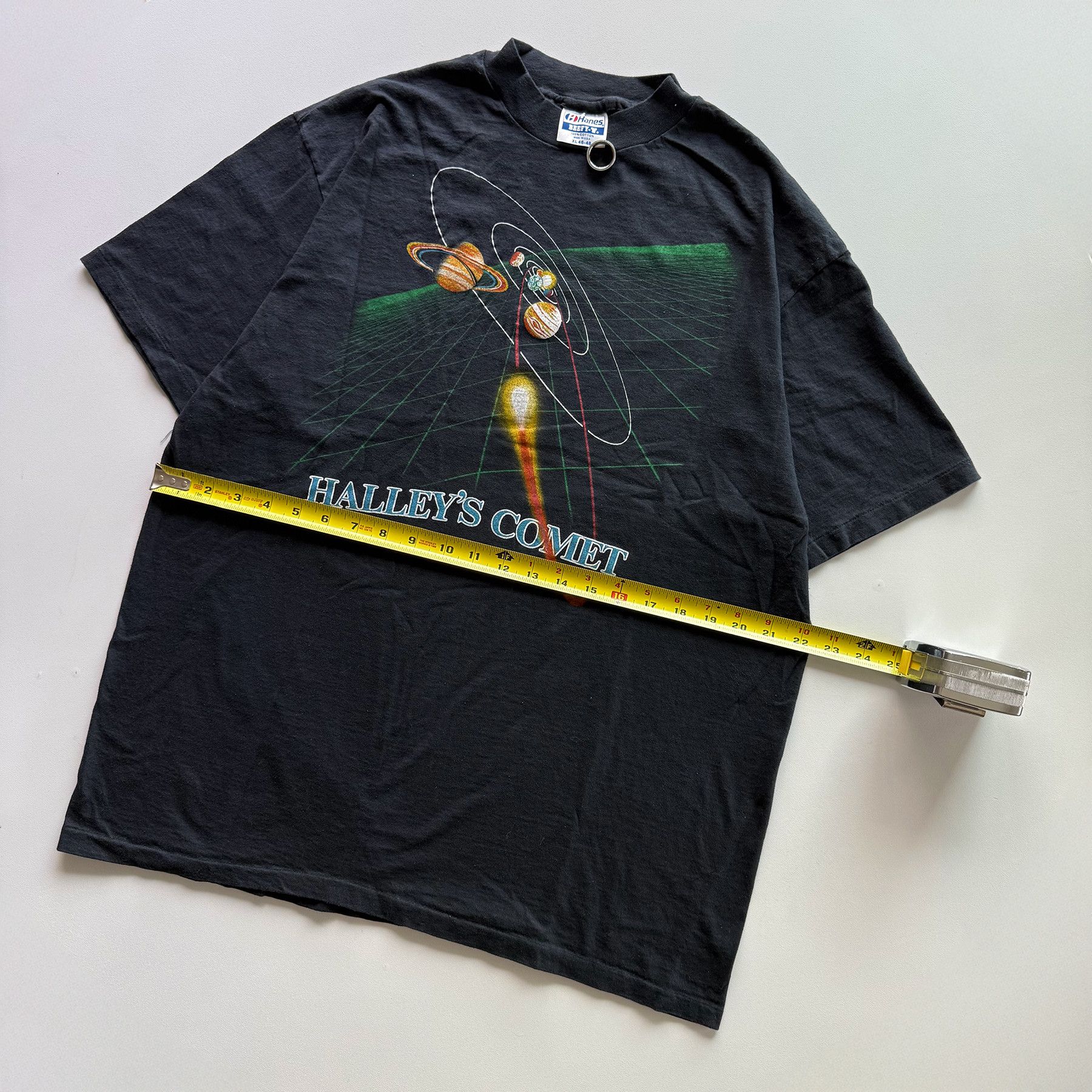 Vintage 1985 Vintage Halley's Comet NASA SETI Tee Size US XL / EU 56 / 4 - 9 Thumbnail