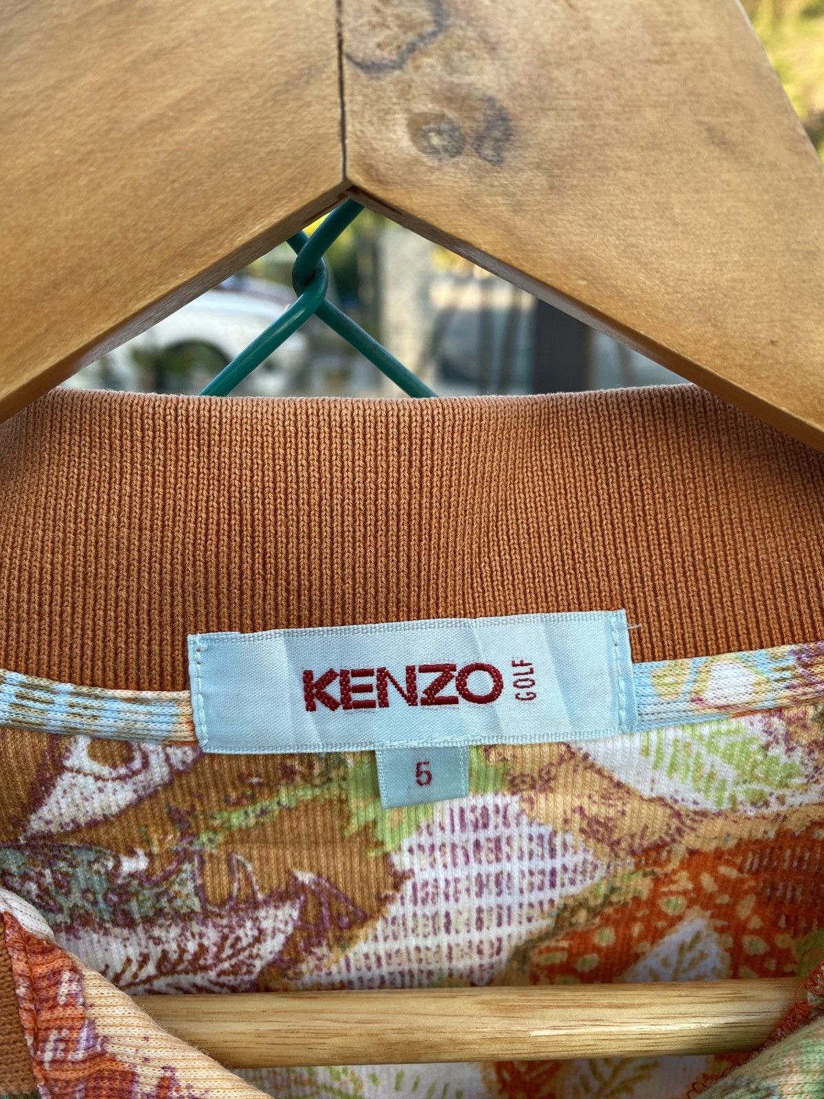 Kenzo Vintage Kenzo golf polo tees Size US L / EU 52-54 / 3 - 6 Thumbnail