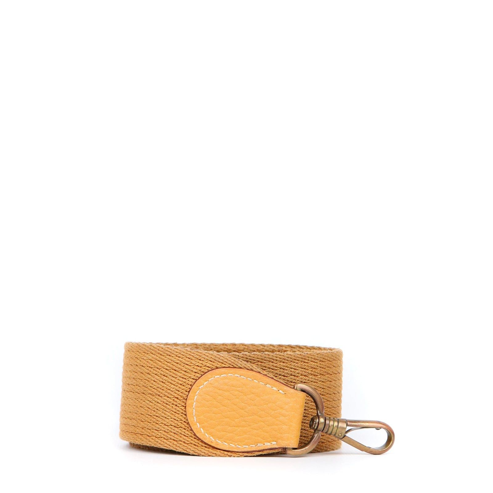 image of Hermes - Brown Canvas Shoulder Strap, Women's