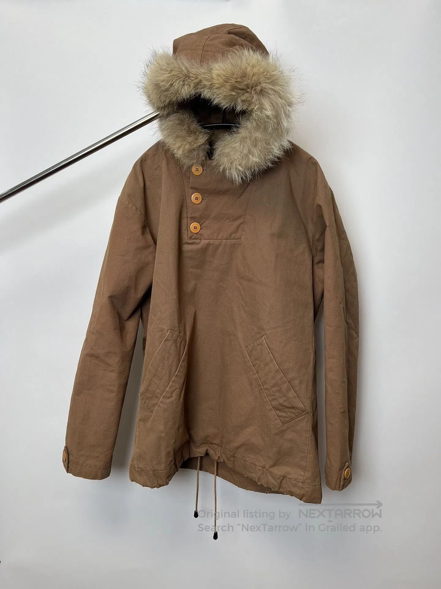 A.P.C. A·P·C Vintage Hooded Cotton Coat. Size US XS / EU 42 / 0 - 1 Thumbnail