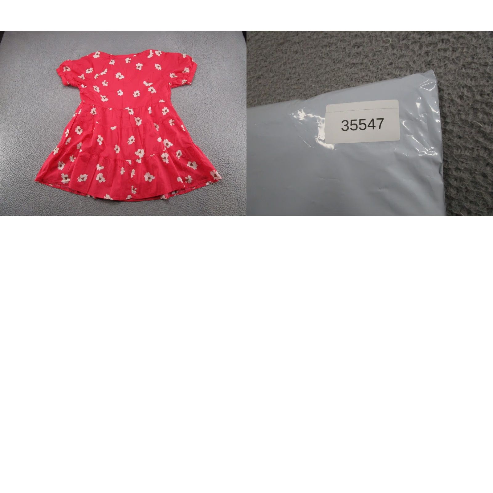 Vintage Universal Thread Shirt Dress Womens XL Red Floral V-Neck Pullover Midi Size XL / US 12-14 / IT 48-50 - 8 Thumbnail