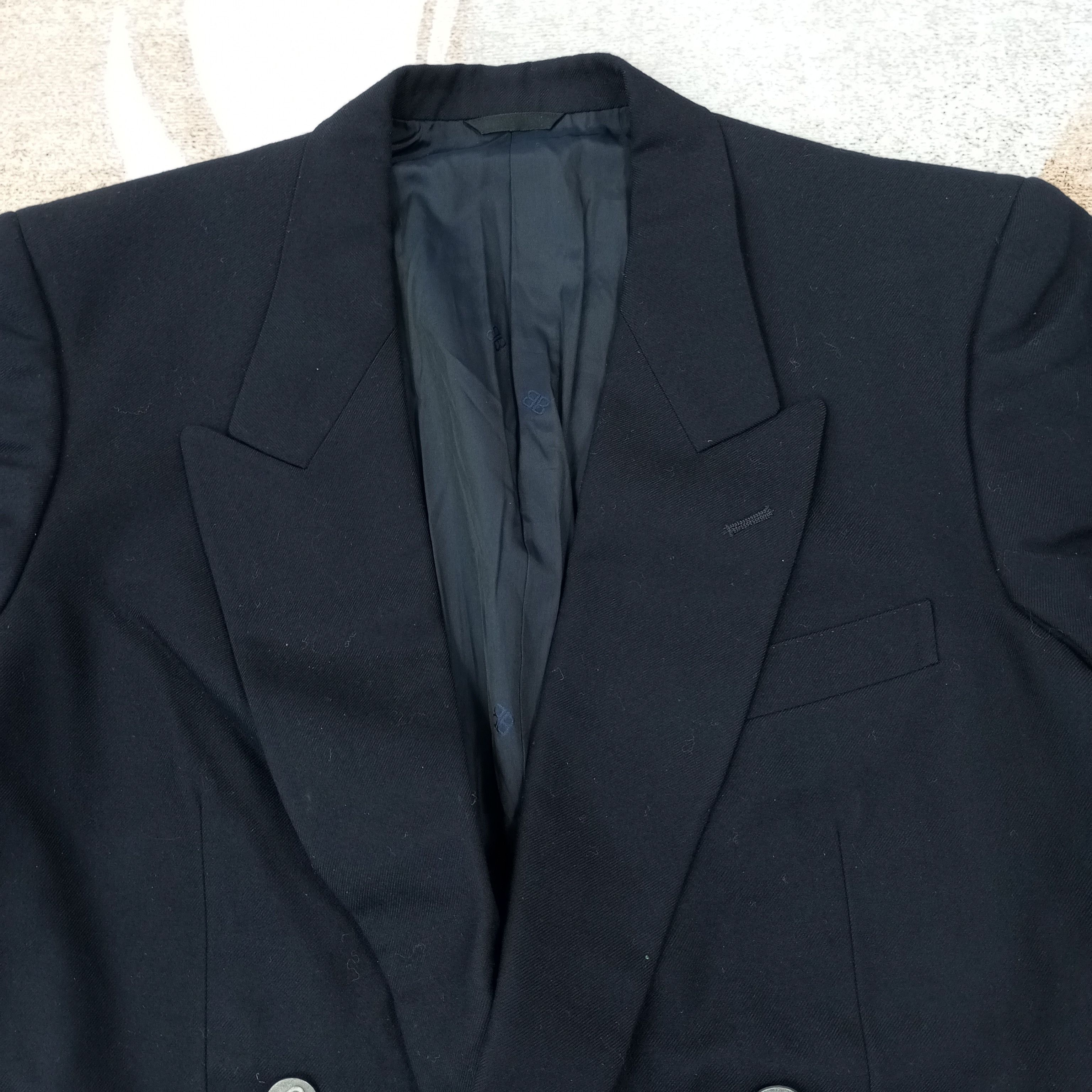 Balenciaga BALENCIAGA Paris Designer Blazer c233n15 Size US M / EU 48-50 / 2 - 2 Thumbnail