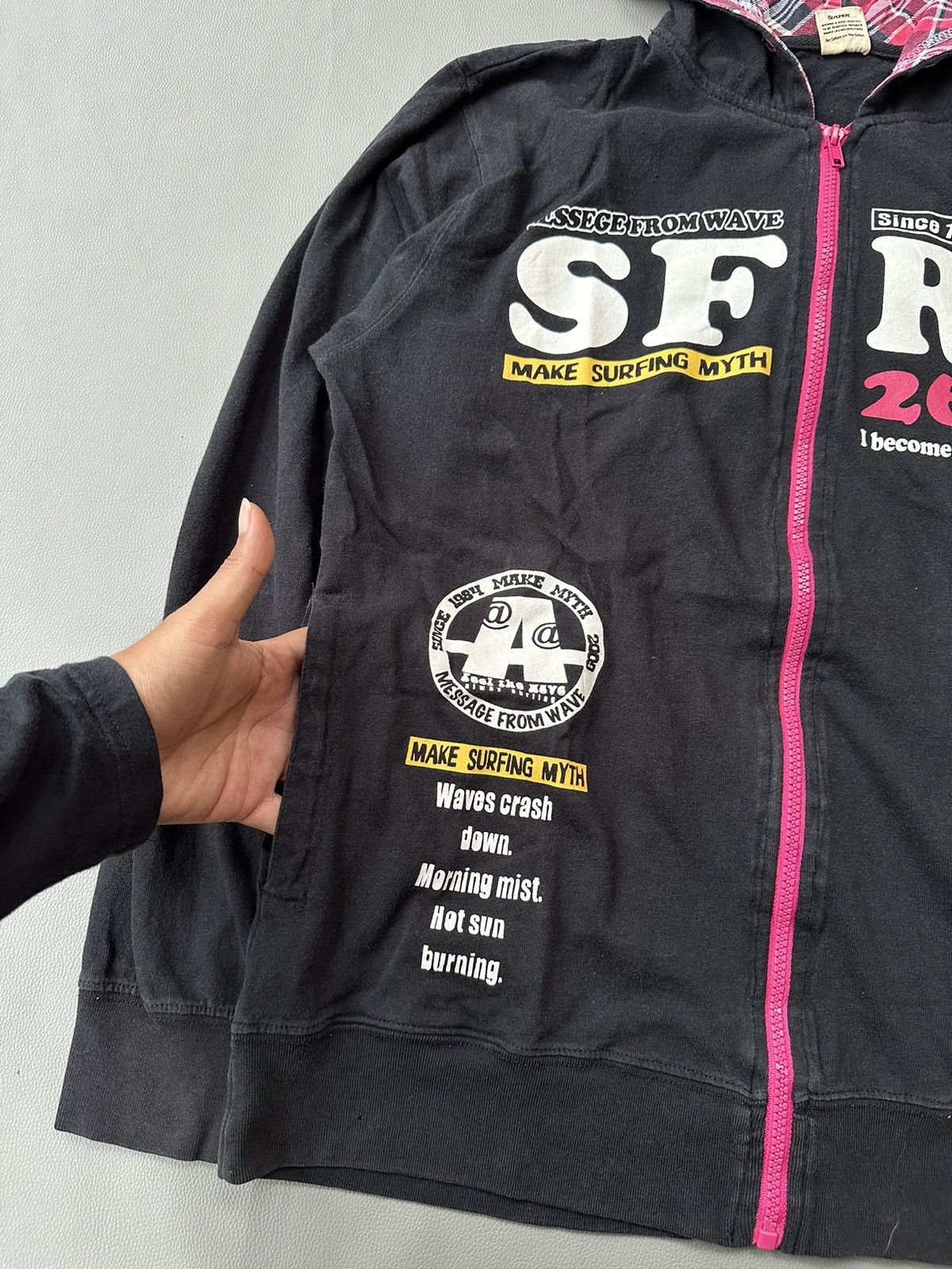 Hysteric Glamour BEAUMERE GOTHIC SURF POEM ZIP HOODIE RAF SIMONS LGB STYLE Size US L / EU 52-54 / 3 - 3 Thumbnail