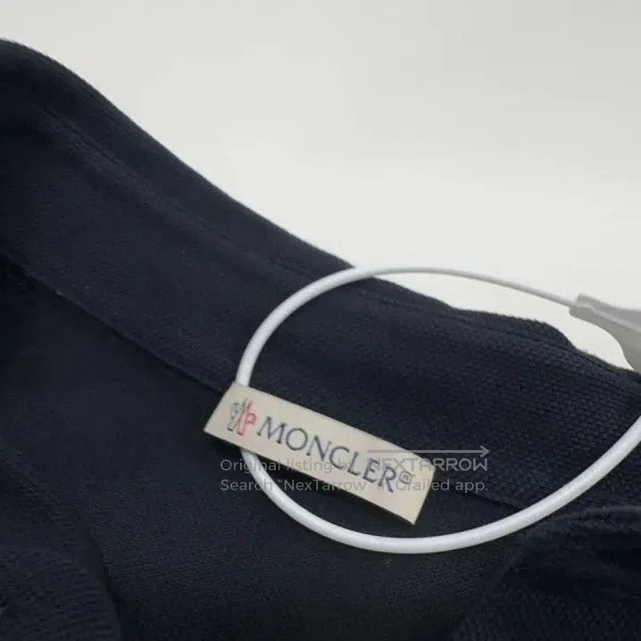Moncler Moncler Logo Solid Casual Short Sleeve Polo. Size US XL / EU 56 / 4 - 5 Thumbnail