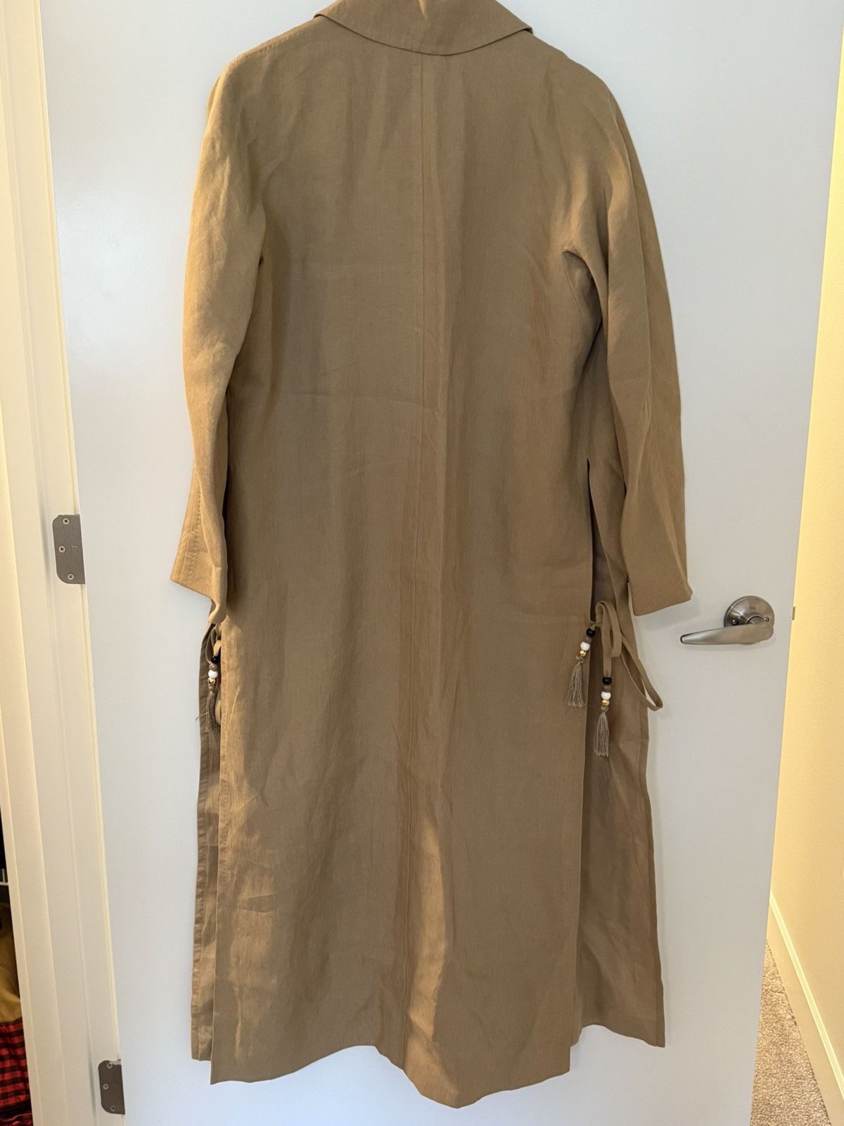 Max Mara Max Mara Double-Breasted Linen Trench Coat– Size 40 Size S / US 4 / IT 40 - 6 Thumbnail