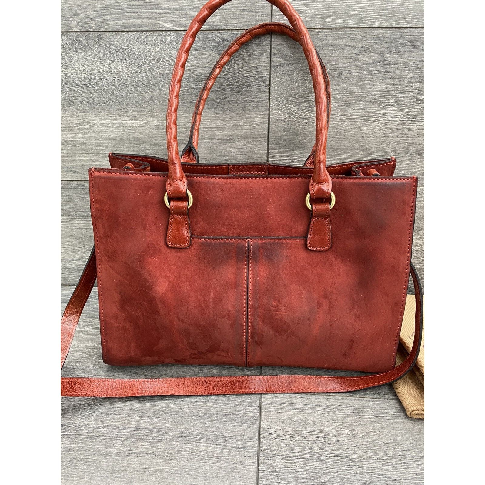 Patricia Nash Patricia Nash primrose satchel Nubuck Shoulder Bag B000595 Size ONE SIZE - 4 Thumbnail