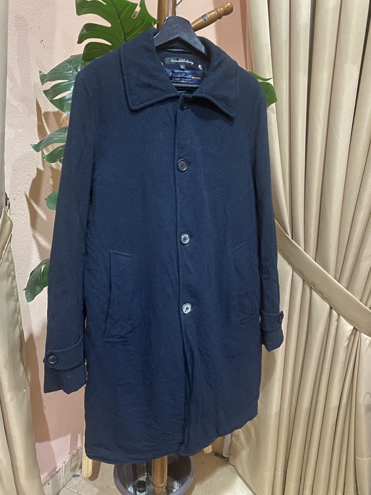 Loro Piana Green Label Relaxing x Loro Piana Storm System Wool Coat Size L / US 10 / IT 46 - 3 Thumbnail
