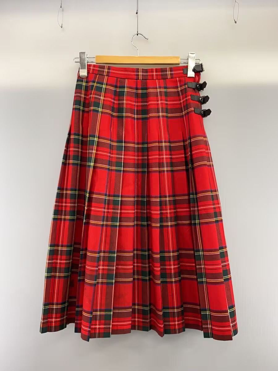 Hysteric Glamour Patchwork Kitten Plaid Wool Skirt Size 26" / US 2 / IT 38 - 2 Thumbnail