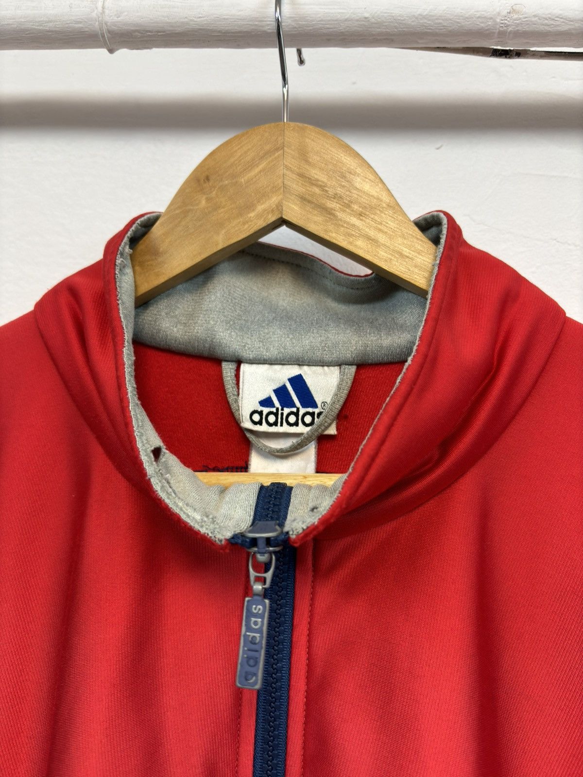 Adidas × Vintage Rare Retro 90’s Adidas Vintage Zip Anorak Jacket Boxy Rap Size US XL / EU 56 / 4 - 5 Thumbnail