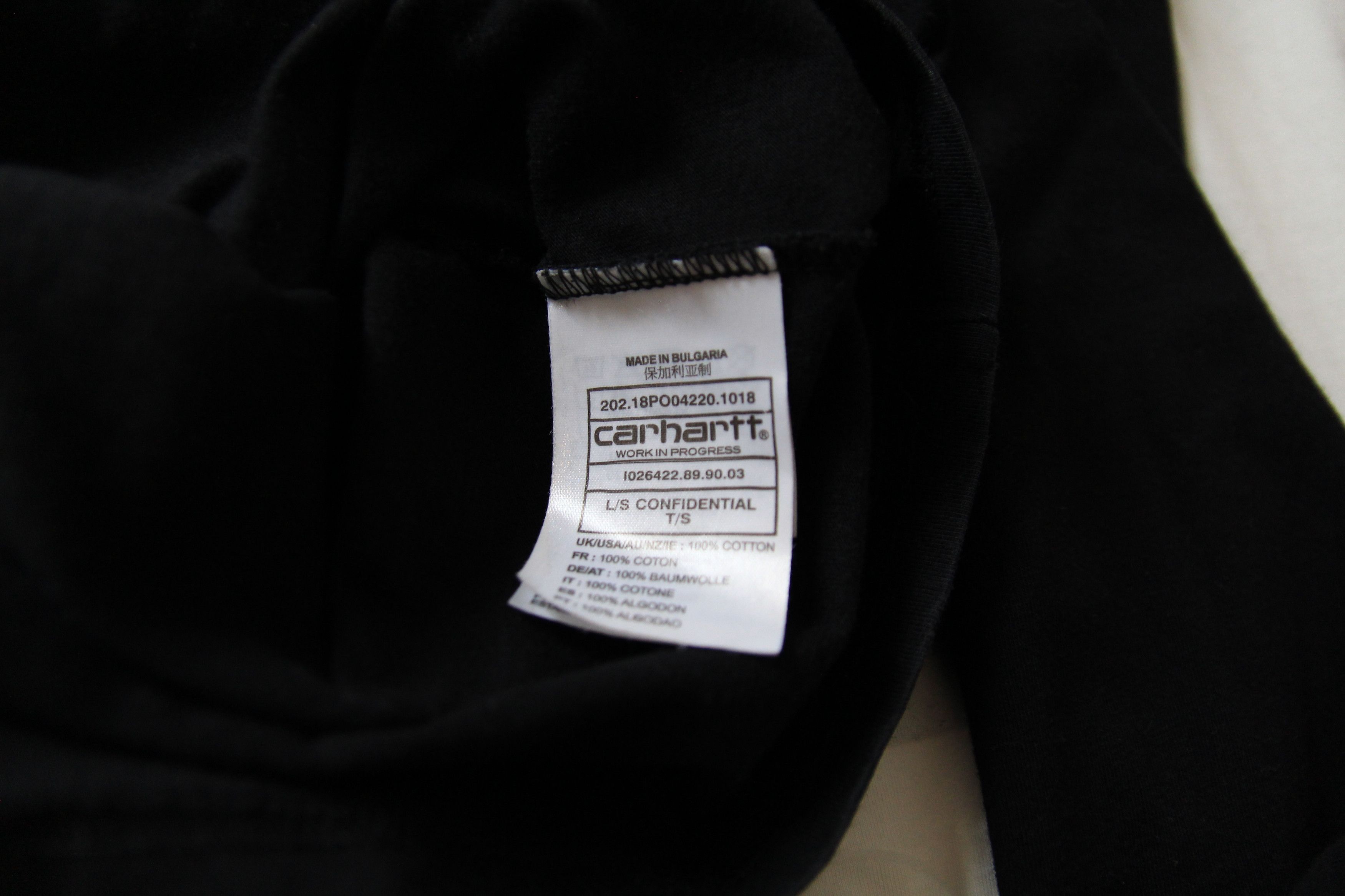 Carhartt × Carhartt Wip Carhartt Wip Silk Screen Printed Long Sleeve Shirt Size US L / EU 52-54 / 3 - 14 Thumbnail