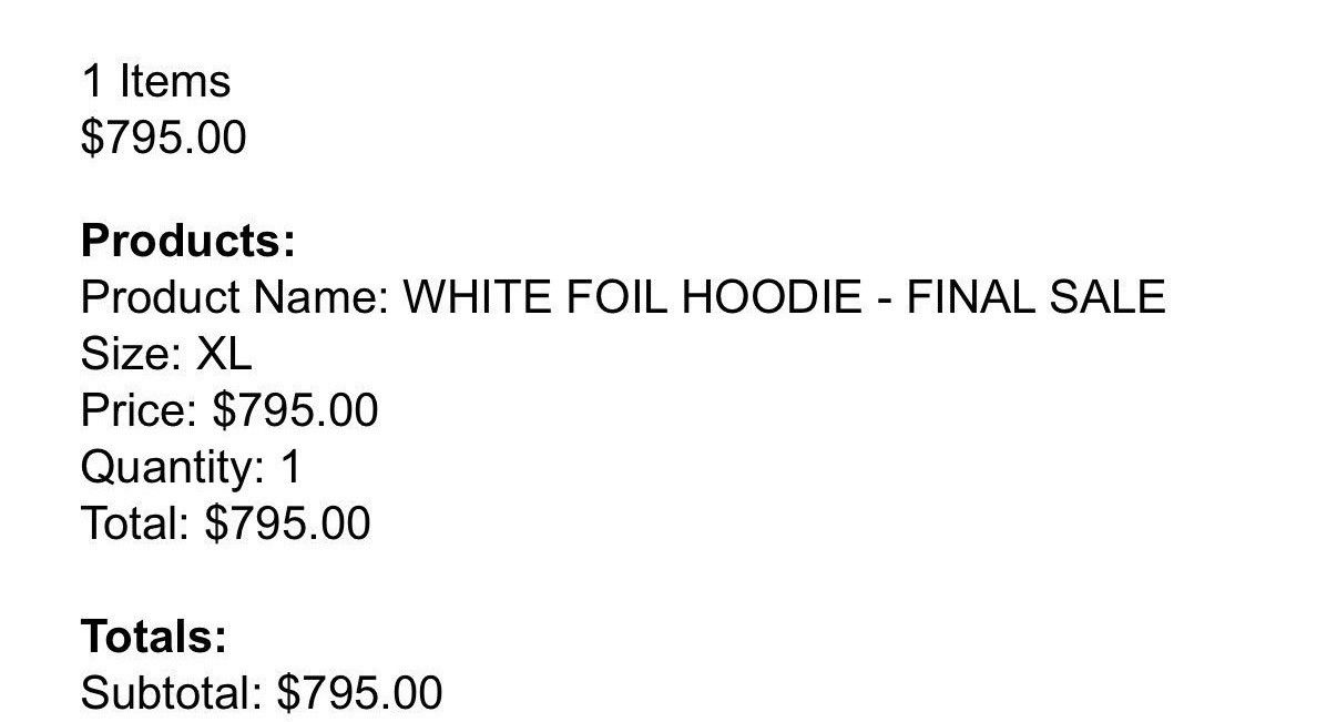 Chrome Hearts Chrome hearts foil hoodie Size US XL / EU 56 / 4 - 3 Thumbnail