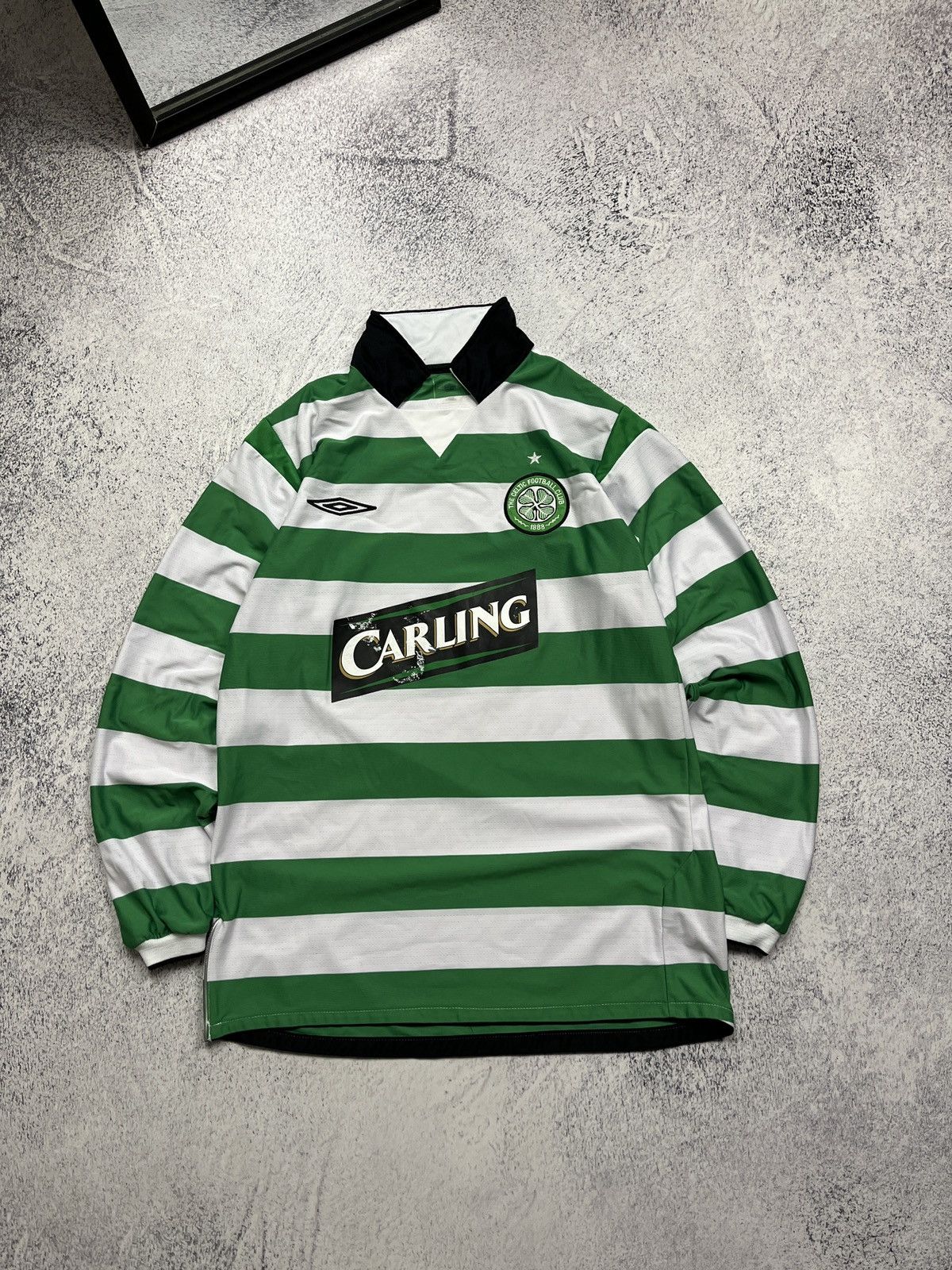Umbro Celtic 2004/2005 Home Soccer Jersey Umbro Shirt Long Sleeve Size US M / EU 48-50 / 2 - 1 Thumbnail