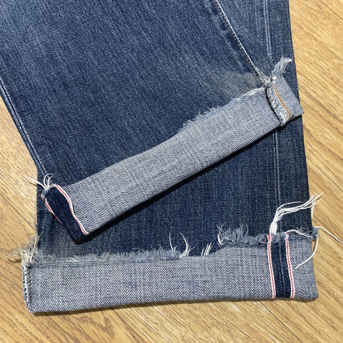 Vintage Edwin 505SX Distressed Selvedge Denim Pants