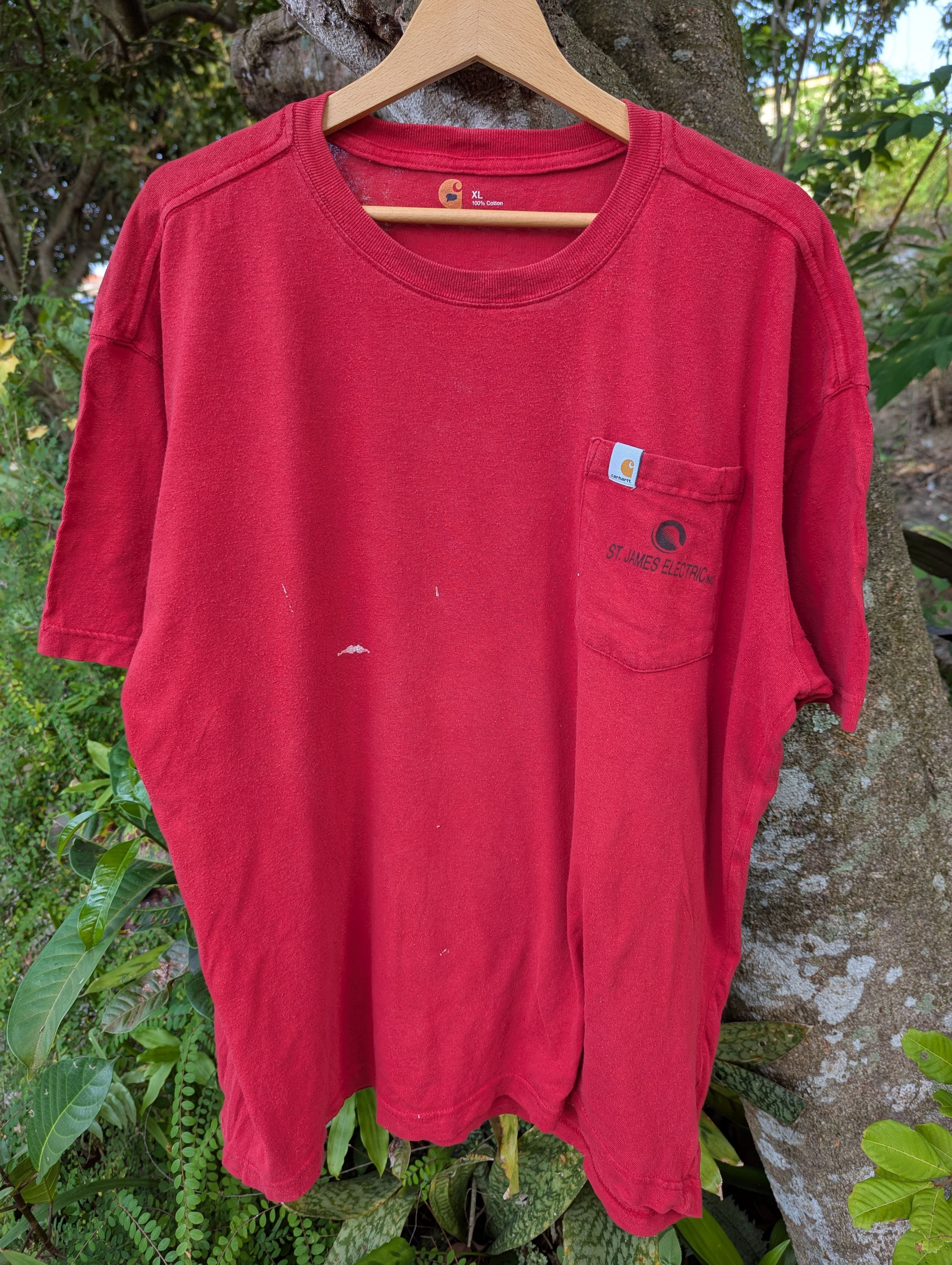 Carhartt Thrashed Carhartt Sunfaded Tshirt Size US XL / EU 56 / 4 - 1 Thumbnail