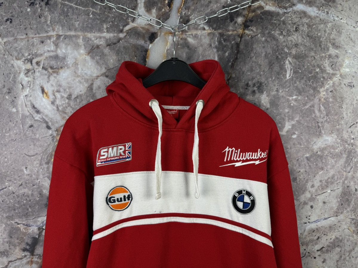 BMW Men’s Milwaukee Hoodie Gulf BMW Racing Motosport Size XL Size US XL / EU 56 / 4 - 2 Thumbnail