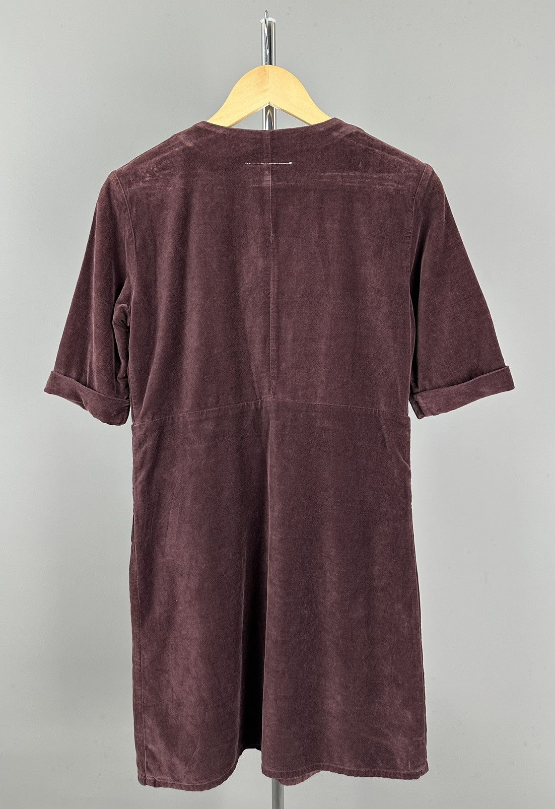 Maison Margiela Maison Martin Margiela - F/W07 - Velvet Midi Evening Dress Size M / US 6-8 / IT 42-44 - 6 Thumbnail
