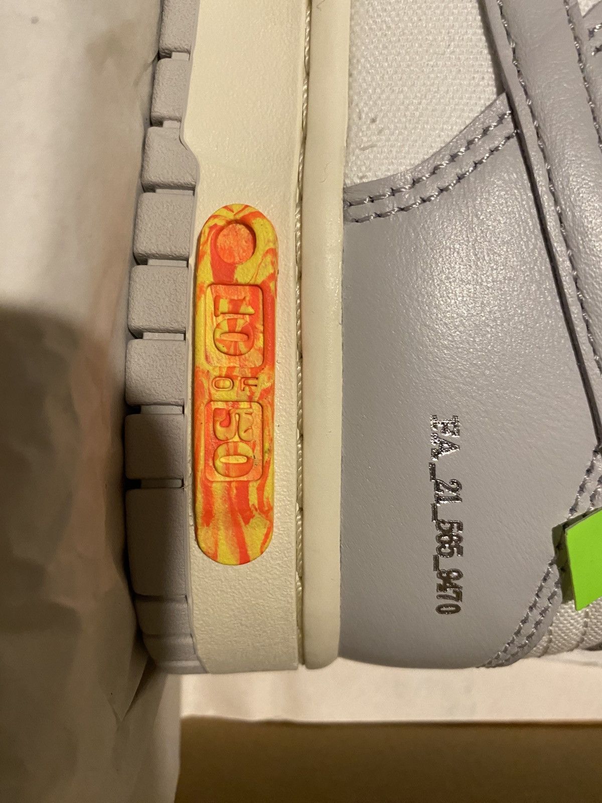 Nike × Off-White Nike off white dunk lot 10 size 9 Size US 9 / EU 42 - 3 Thumbnail