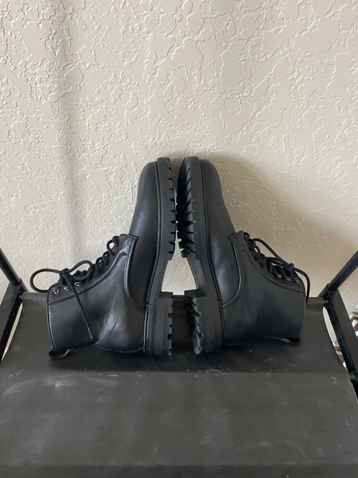 Allsaints Black Leather Ankle boots Size US 8 / EU 41 - 9 Thumbnail