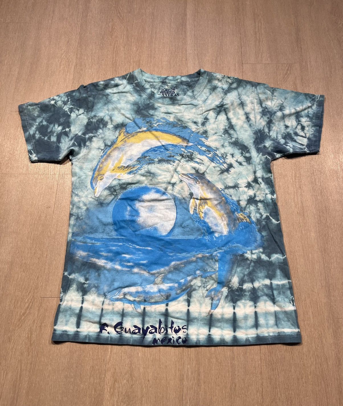 Vintage Tie Dye Dolphin Shirt medium Size US M / EU 48-50 / 2 - 1 Thumbnail