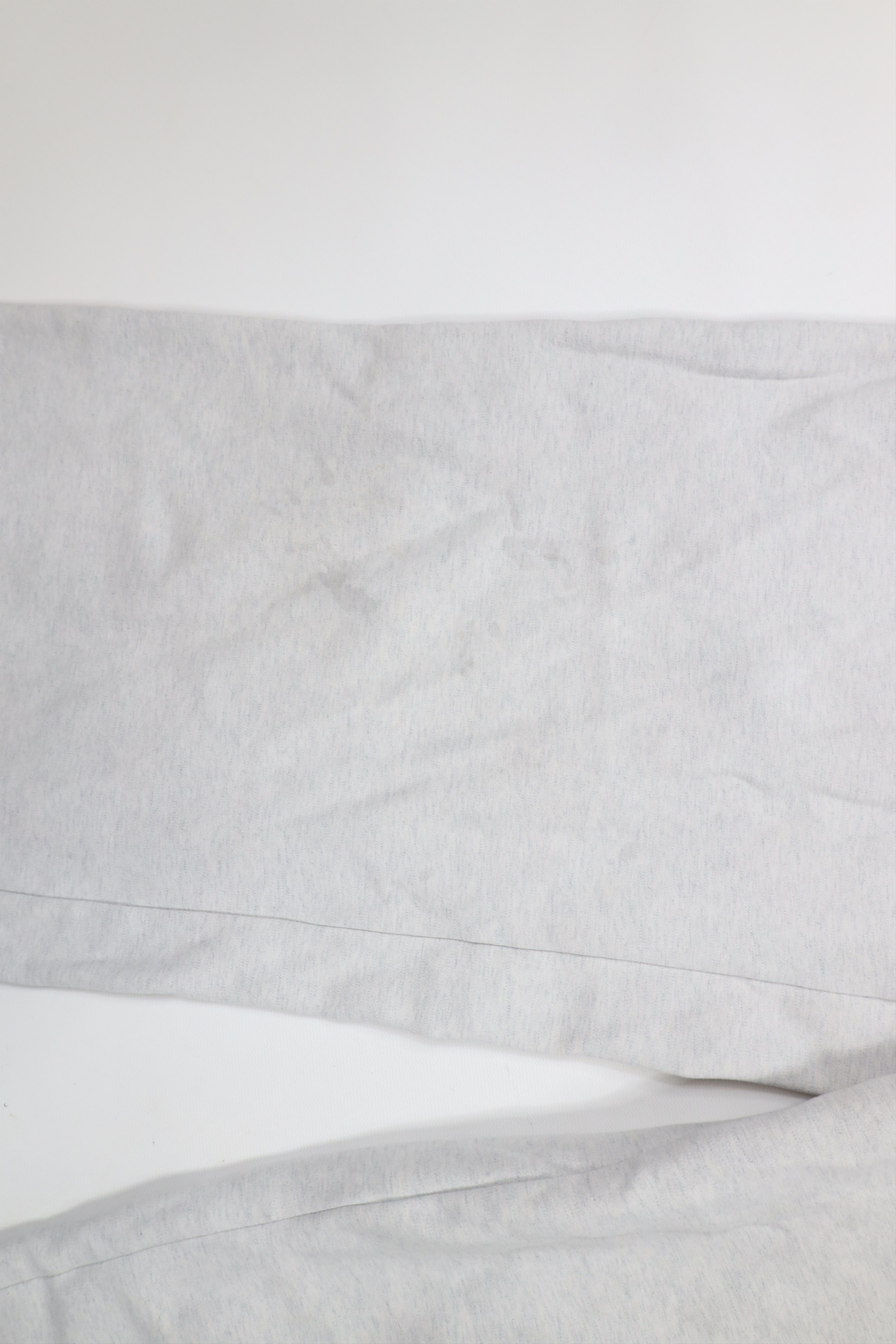 Vintage Zyia Active Faded Heavyweight Wide Leg Sweatpants Pants Gray Size 26" / US 2 / IT 38 - 7 Thumbnail