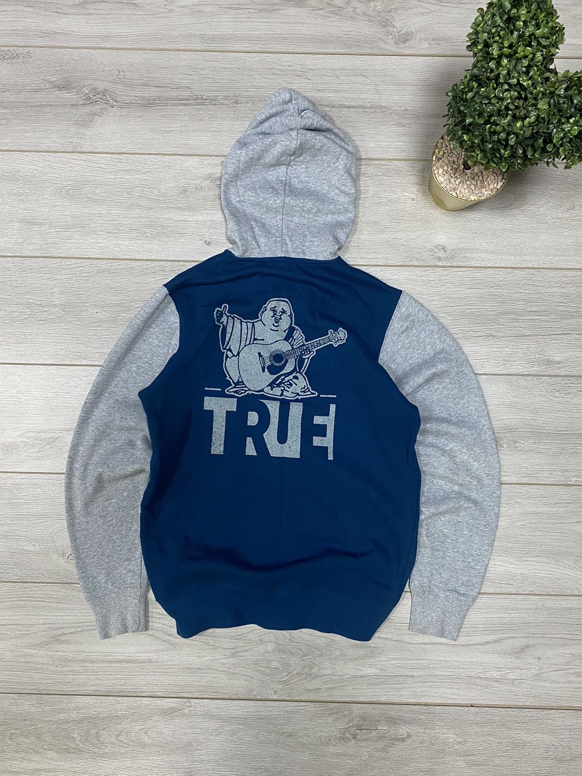 True Religion True Religion horse shoe vintage big logo Buddha zip hoodie Size US L / EU 52-54 / 3 - 1 Thumbnail