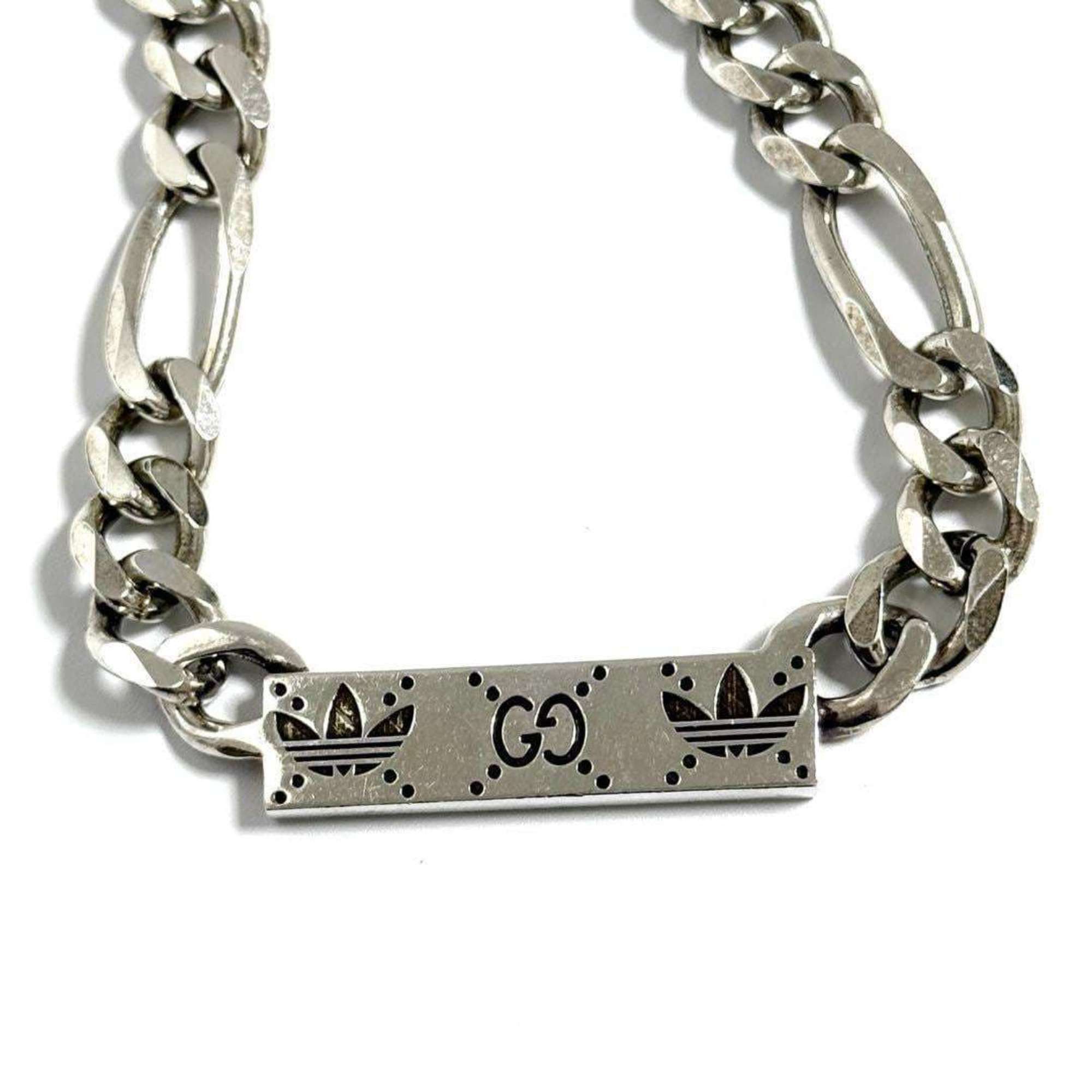 Gucci/Adidas Men's Gourmet Pendant Necklace in Silver