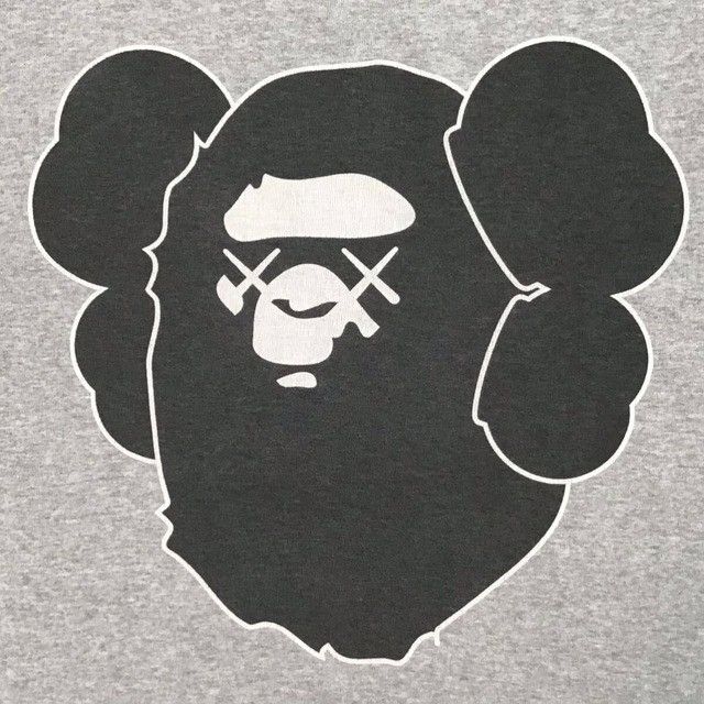 Bape × Kaws × Nigo BAPE × KAWS BIG HEAD T-shirt a bathing ape NIGO Size US S / EU 44-46 / 1 - 2 Thumbnail